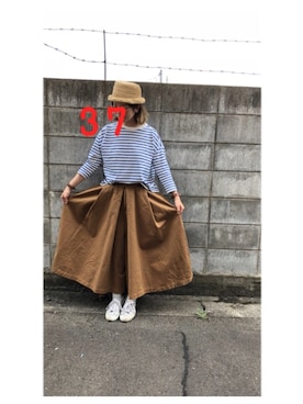 37さん(レディース・154cm)の夏コーディネート