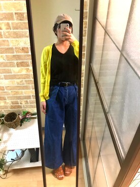 「オシャレ迷子」｜みりんさん（レディース・156cm）の秋コーディネート