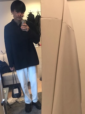 「Scye（サイ）のアイテム（バッグ）」を使った、kuniさん（メンズ・175cm）の夏コーディネート