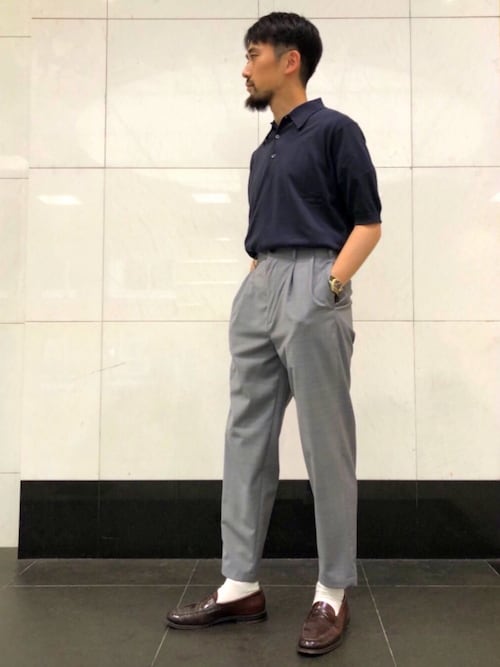 Onizawa3660 John Smedleyのポロシャツを使ったコーディネート Wear