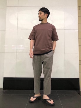 onizawa3660さん（メンズ・176cm）の春コーディネート