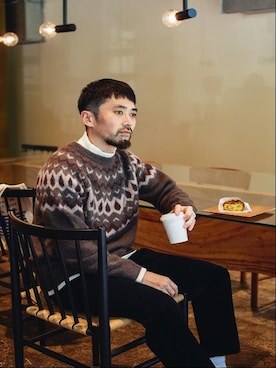 onizawa3660さん（メンズ・176cm）の冬コーディネート