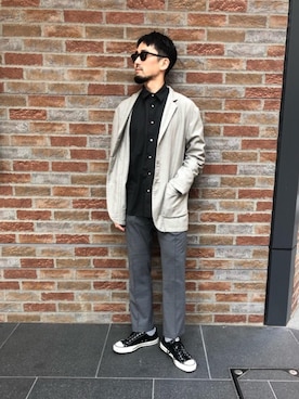 「BRACTMENT（ブラクトメント）のアイテム（ジャケット/アウター）」を使った、onizawa3660さん（メンズ・176cm）の春コーディネート