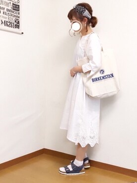 「Factor=（ファクターイコール）のアイテム（ワンピース/ドレス）」を使った、welina＊さん（レディース・152cm）の春コーディネート