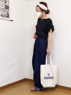 「SHIPS Days（シップスデイズ）のアイテム」を使った、welina＊さん（レディース・152cm）の夏コーディネート