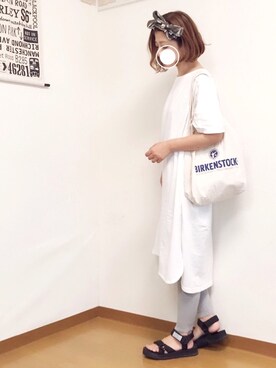 「HusHusH（ハッシュアッシュ）のアイテム」を使った、welina＊さん（レディース・152cm）の夏コーディネート
