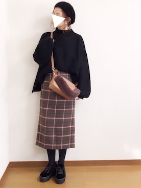 「SUPERGA（スペルガ）のアイテム」を使った、welina＊さん（レディース・152cm）の秋コーディネート