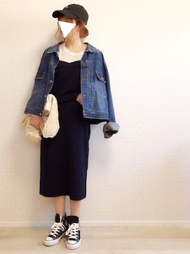 「SMELLY（スメリー）のアイテム（ピアス（両耳用））」を使った、welina＊さん（レディース・152cm）の冬コーディネート