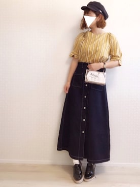 welina＊さん（レディース・152cm）の春コーディネート