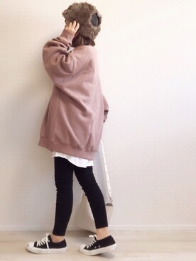 「CONVERSE（コンバース）のCONVERSE コンバース ジャック パーセル / JACK PURCEL（スニーカー）」を使った、welina＊さん（レディース・152cm）の秋コーディネート