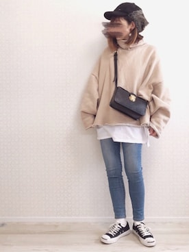 welina*さん(レディース・152cm)の冬コーディネート