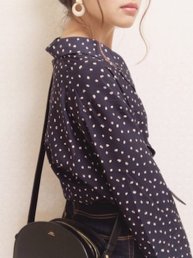 「STUDIOUS（ステュディオス）のアイテム（パンツ）」を使った、welina＊さん（レディース・152cm）の春コーディネート