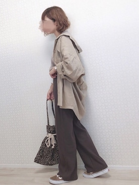 「SEVENDAYS=SUNDAY（セブンデイズサンデイ）のアイテム」を使った、welina＊さん（レディース・152cm）の秋コーディネート