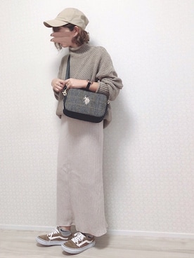 「アイテム（腕時計）」を使った、welina＊さん（レディース・152cm）の秋コーディネート