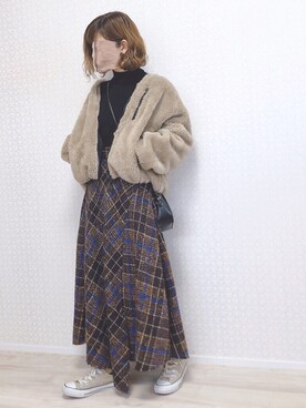 「URBAN RESEARCH Sonny Label（アーバンリサーチサニーレーベル）のアイテム（ブルゾン）」を使った、welina＊さん（レディース・152cm）の秋コーディネート