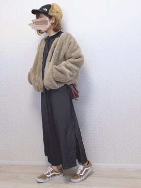 「URBAN RESEARCH Sonny Label（アーバンリサーチサニーレーベル）のアイテム（ブルゾン）」を使った、welina＊さん（レディース・152cm）の冬コーディネート