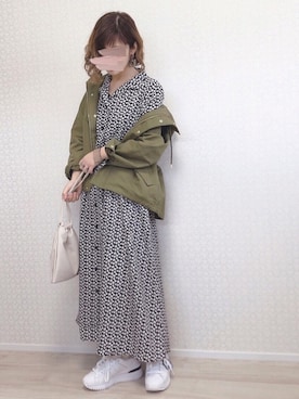 「URBAN RESEARCH（アーバンリサーチ）のアイテム（ブルゾン）」を使った、welina＊さん（レディース・152cm）の春コーディネート
