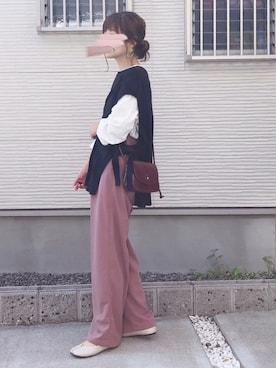 「DONOBAN（ドノバン）のアイテム（シューズ）」を使った、welina＊さん（レディース・152cm）の秋コーディネート
