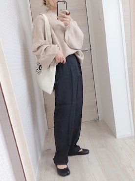 「kipling（キプリング）のアイテム」を使った、welina＊さん（レディース・152cm）の秋コーディネート