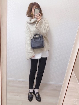 「SESTO（セスト）のアイテム」を使った、welina＊さん（レディース・152cm）の秋コーディネート