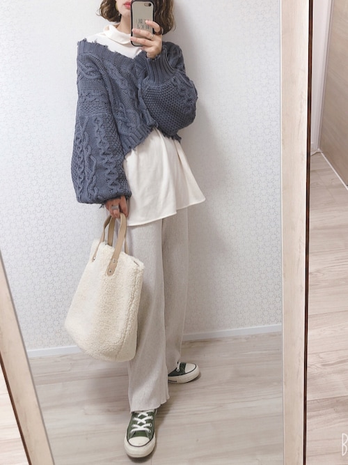 Welina Apres Jour Mignonのニット セーターを使ったコーディネート Wear
