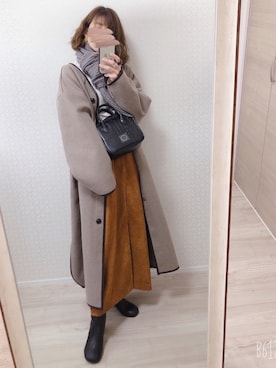 「URBAN RESEARCH Sonny Label（アーバンリサーチサニーレーベル）のアイテム（その他アウター）」を使った、welina＊さん（レディース・152cm）の冬コーディネート