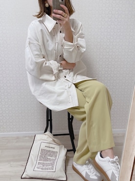 「CASPER JOHN（キャスパージョン）のアイテム」を使った、welina＊さん（レディース・152cm）の春コーディネート