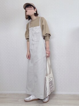 「CIAOPANIC TYPY（チャオパニックティピー）のアイテム（アクセサリー）」を使った、welina＊さん（レディース・152cm）の春コーディネート