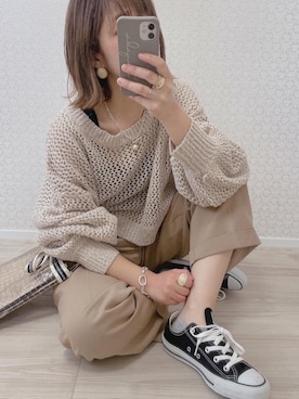 welina＊さん（レディース・152cm）の春コーディネート