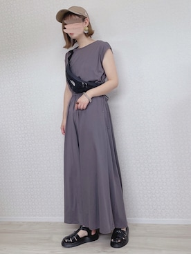 「FREE'S MART（フリーズマート）のアイテム（シューズ）」を使った、welina＊さん（レディース・152cm）の夏コーディネート