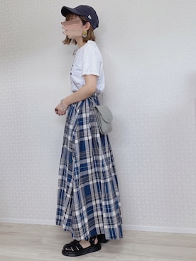 「FREE'S MART（フリーズマート）のアイテム（シューズ）」を使った、welina＊さん（レディース・152cm）の夏コーディネート