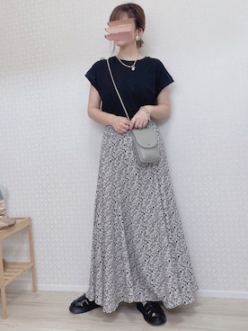 「FREE'S MART（フリーズマート）のアイテム（シューズ）」を使った、welina＊さん（レディース・152cm）の夏コーディネート