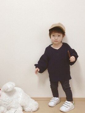 SORAnagiさん（キッズ・80cm）の春コーディネート