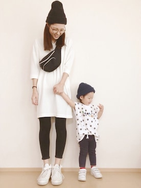 SORAnagiさん（キッズ・90cm）の夏コーディネート