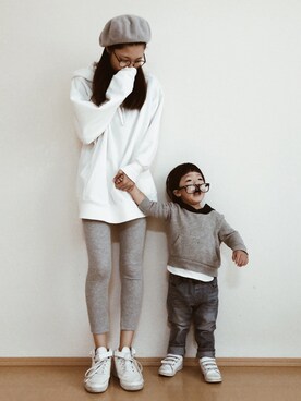 SORAnagiさん（キッズ・90cm）の秋コーディネート