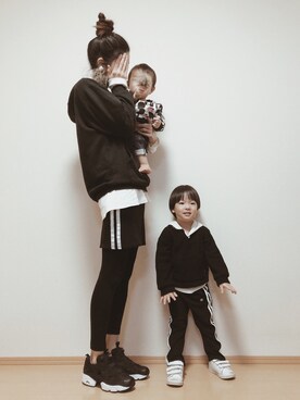 SORAnagiさん（キッズ・90cm）の冬コーディネート