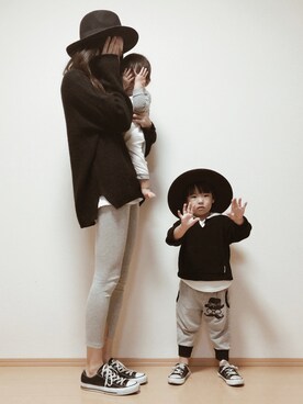 SORAnagiさん(キッズ・90cm)の冬コーディネート