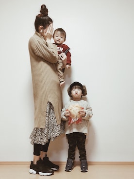 SORAnagiさん（キッズ・90cm）の冬コーディネート