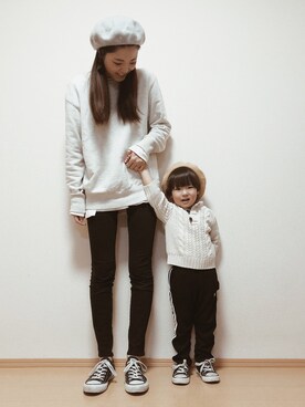 SORAnagiさん（キッズ・90cm）の冬コーディネート