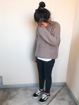 「アイテム（パンツ）」を使った、eri.さん（キッズ・148cm・10代）の春コーディネート