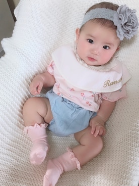 「babycode」｜eri.さん（キッズ・60cm）の夏コーディネート