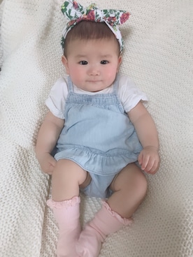 「babycode」｜eri.さん（キッズ・61cm）の夏コーディネート