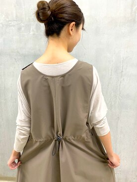 「お買い物」｜「アイテム（ワンピース/ドレス）」を使った、misakiさん（レディース・163cm）の春コーディネート