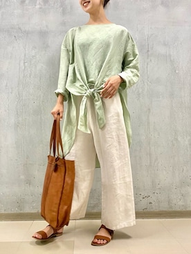 misakiさん（レディース・163cm）の夏コーディネート