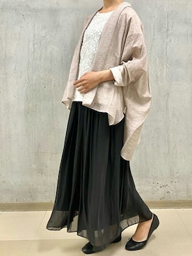 misakiさん（レディース・163cm）の秋コーディネート