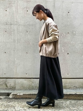 misakiさん（レディース・163cm）の秋コーディネート