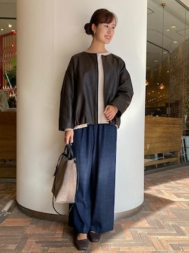 misakiさん（レディース・163cm）の秋コーディネート