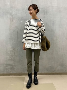 misakiさん（レディース・163cm）の秋コーディネート