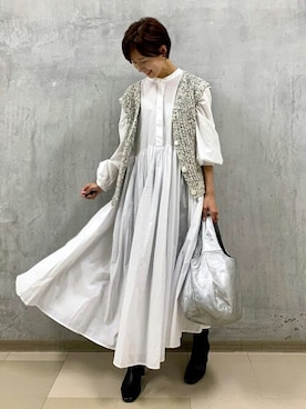 misakiさん（レディース・163cm）の冬コーディネート