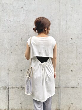 nanaさん（レディース・160cm）の夏コーディネート